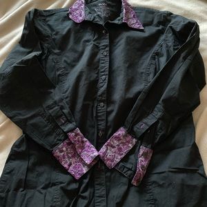 Wrangler button done shirt